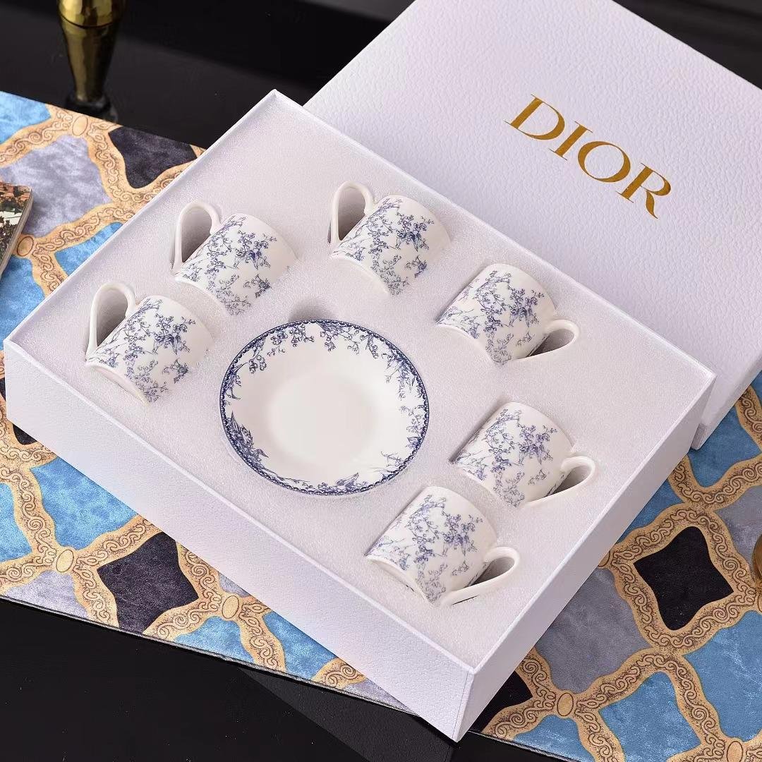 Dior Turkish coffee set - Image 2 of 4
