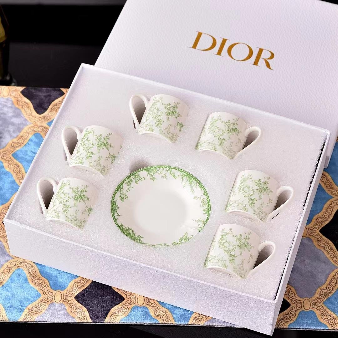 Dior Turkish coffee set - Image 3 of 4