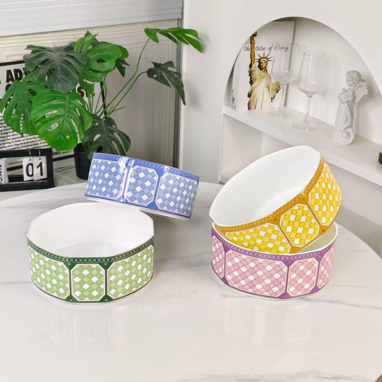 Swarovski x Rosenthal Signum Fern Salad bowl - Image 5 of 5