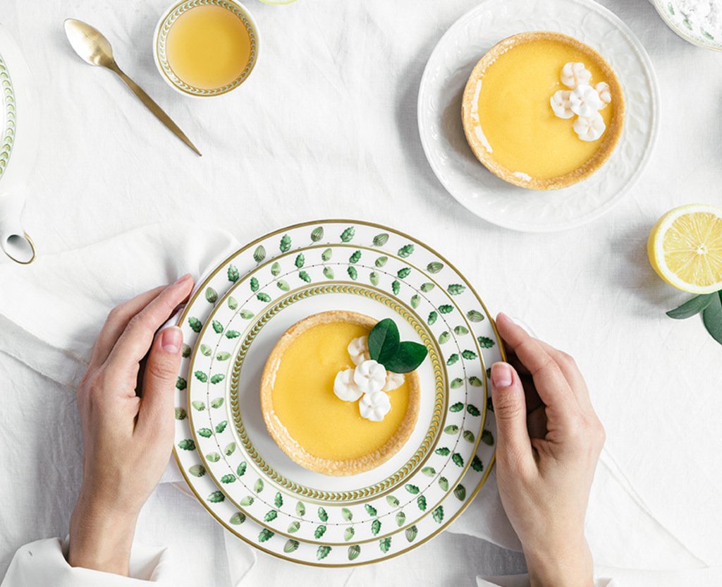 Bernardaud Set of two Tea Cups with saucers - Bernardaud Cups | Buy Online in UAE