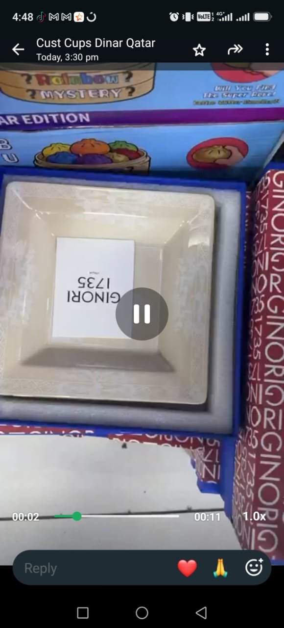 Ginori 1735 Oriente Italiano Meringa Vide Poche Ashtray - Image 3 of 5
