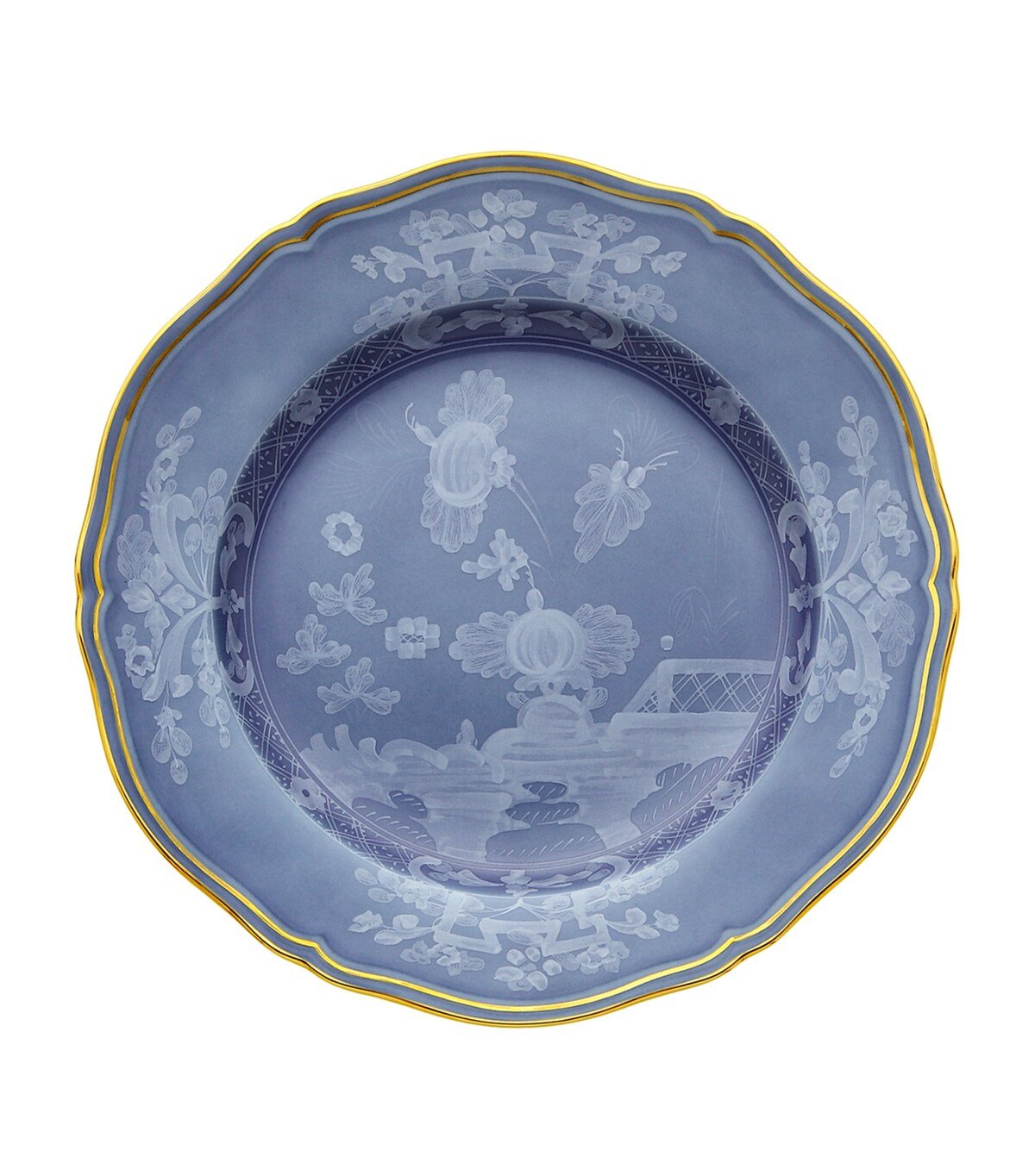Ginori 1735 Oriente Italiano Pervinca plates set of two (20cm and 27cm) - Ginori Plates | Aleppo Gift UAE