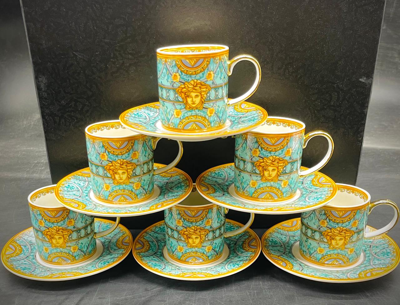 Versace Turkish Coffee set 6