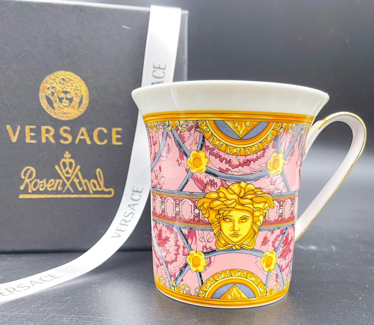 Versace mug blue or pink