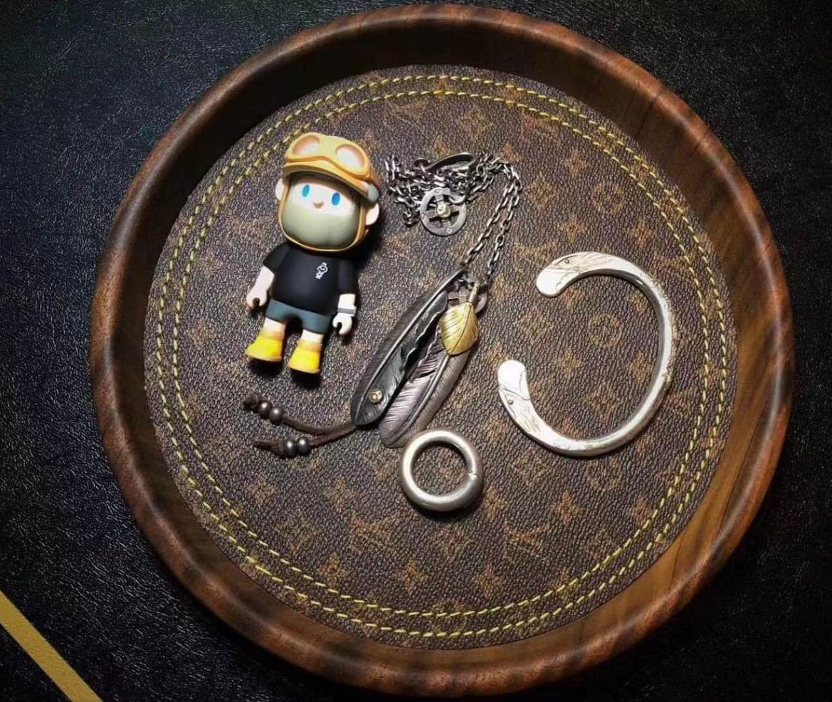 LV Trinket rounded tray  from Louis Vuitton 