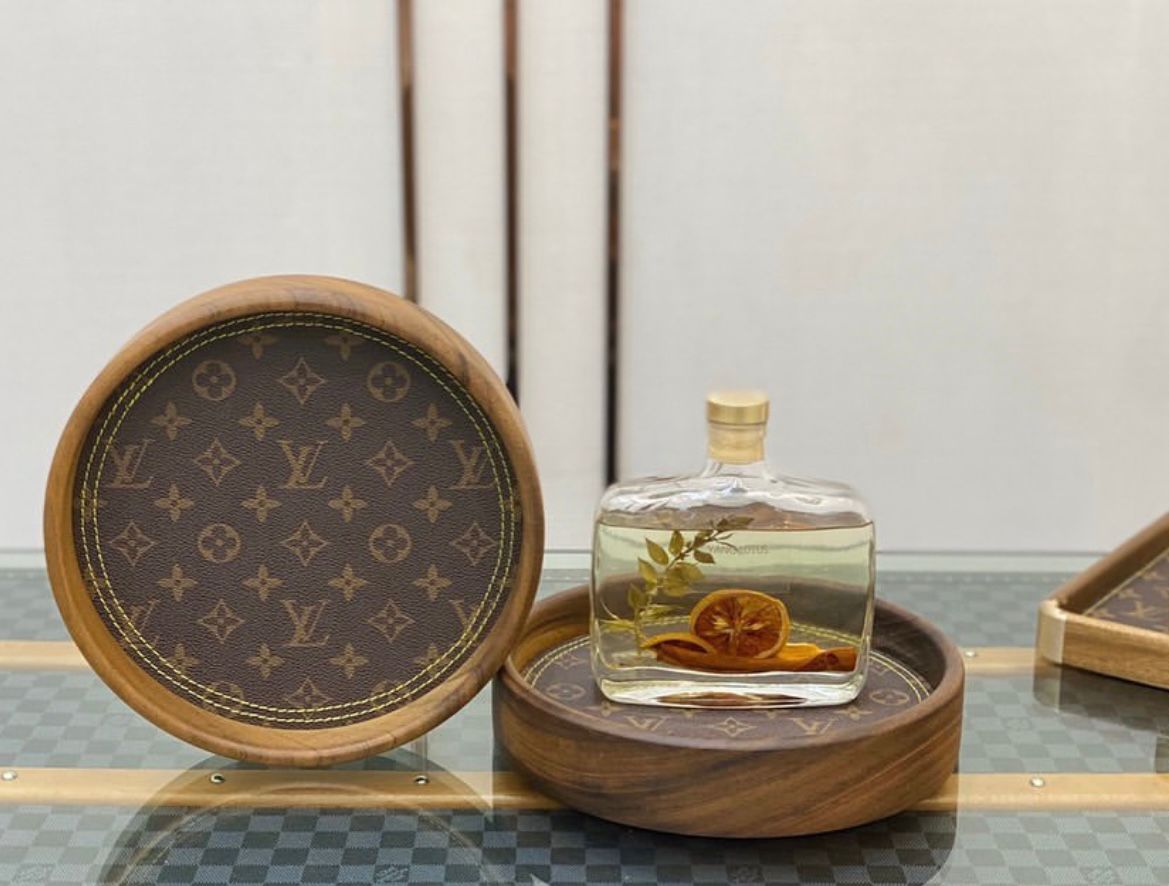 LV Trinket rounded tray  from Louis Vuitton 