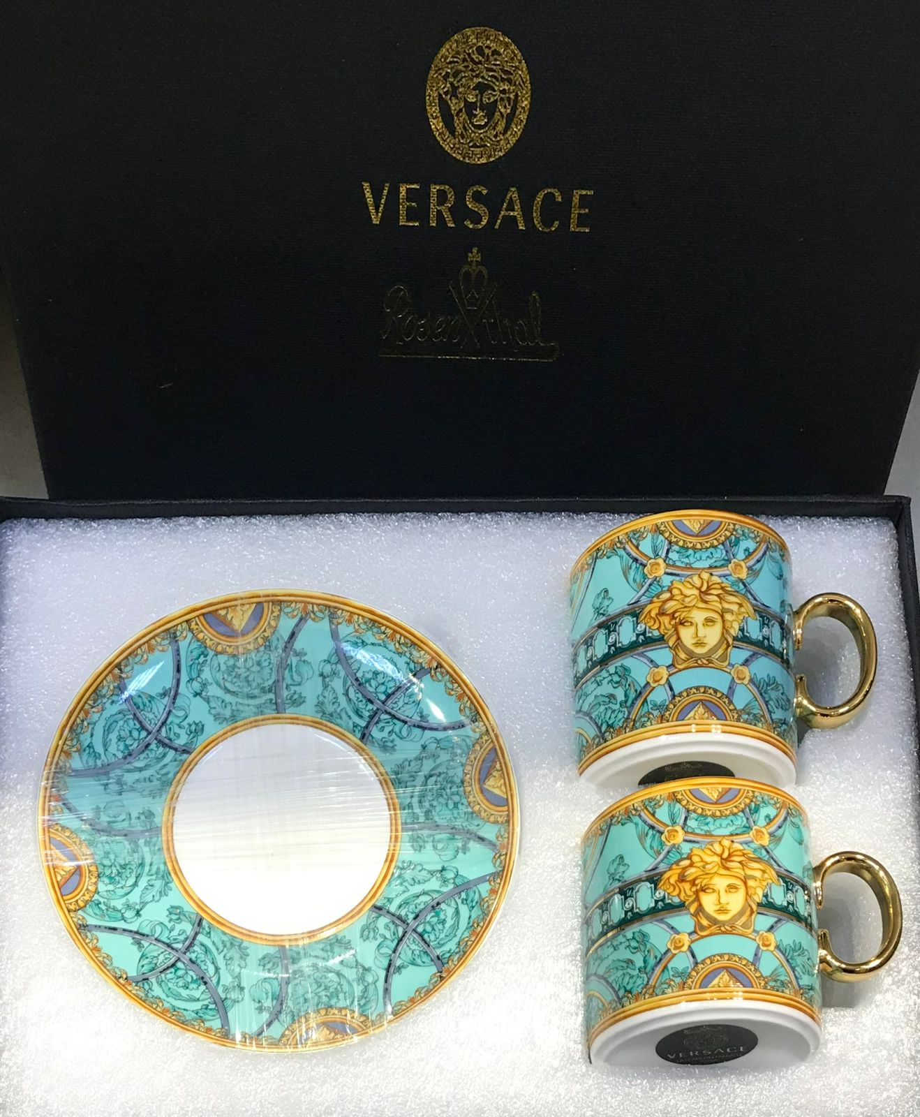 Versace Turkish Coffee cups