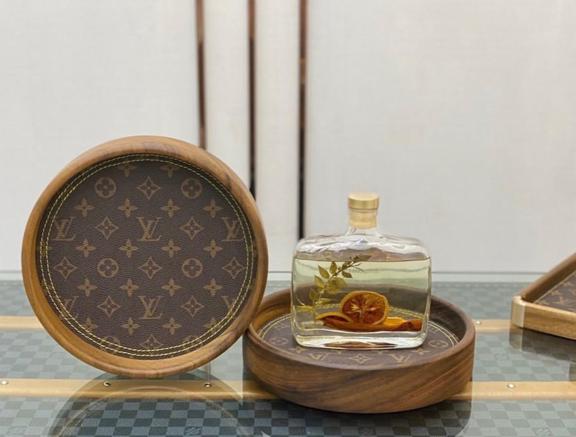 LV round small trinket tray from Louis Vuitton 