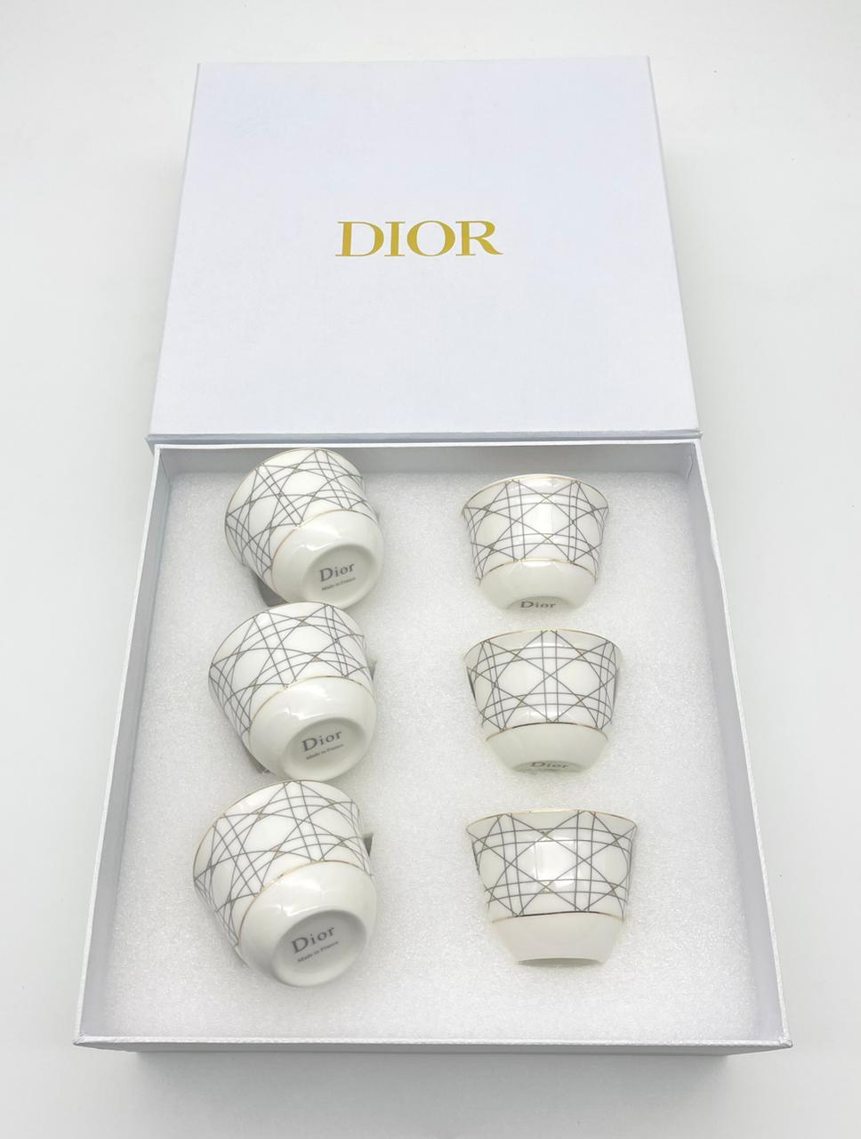 Arabic coffee Cups of six from Dior