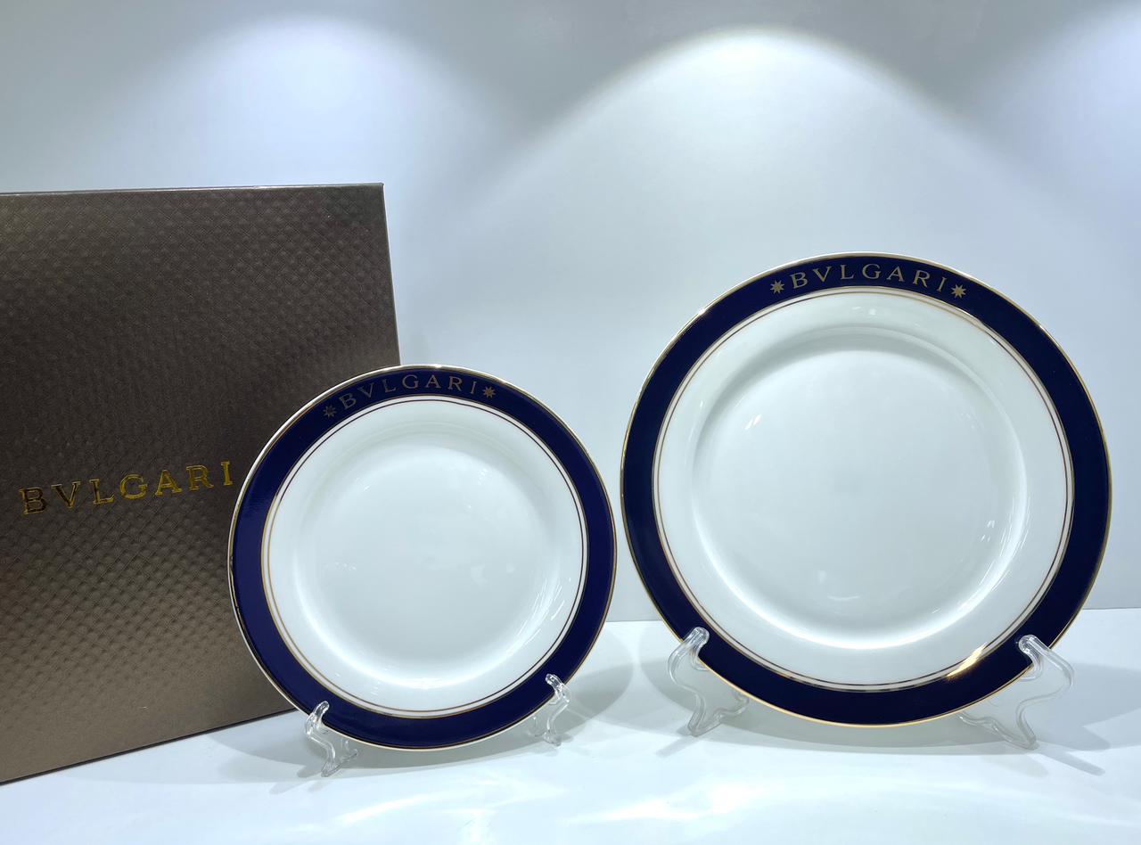 Two plates from BVLGARI