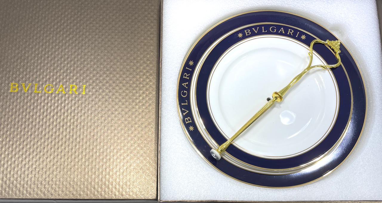 Two plates from BVLGARI