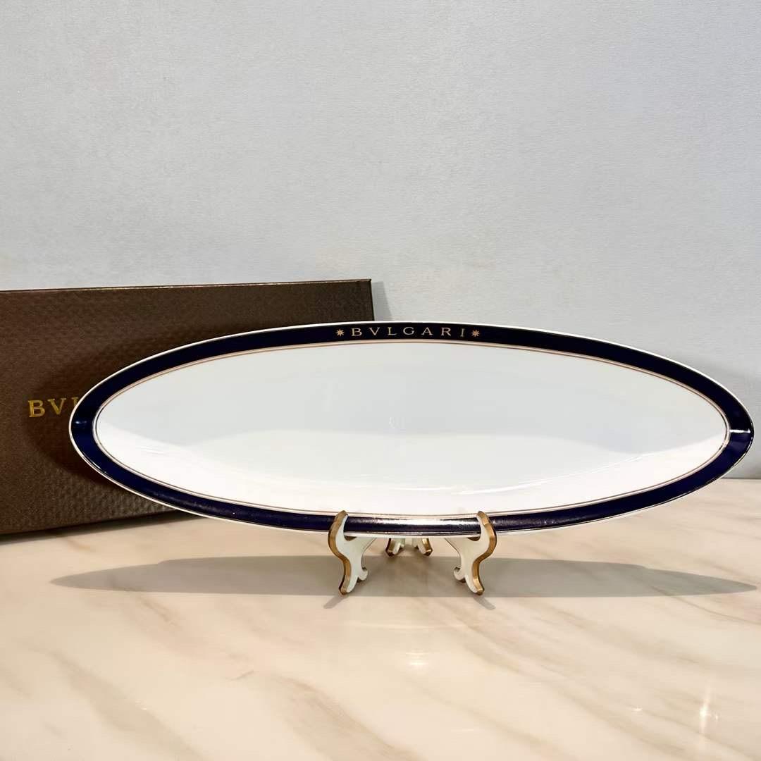 BVLGARI oval serving tray