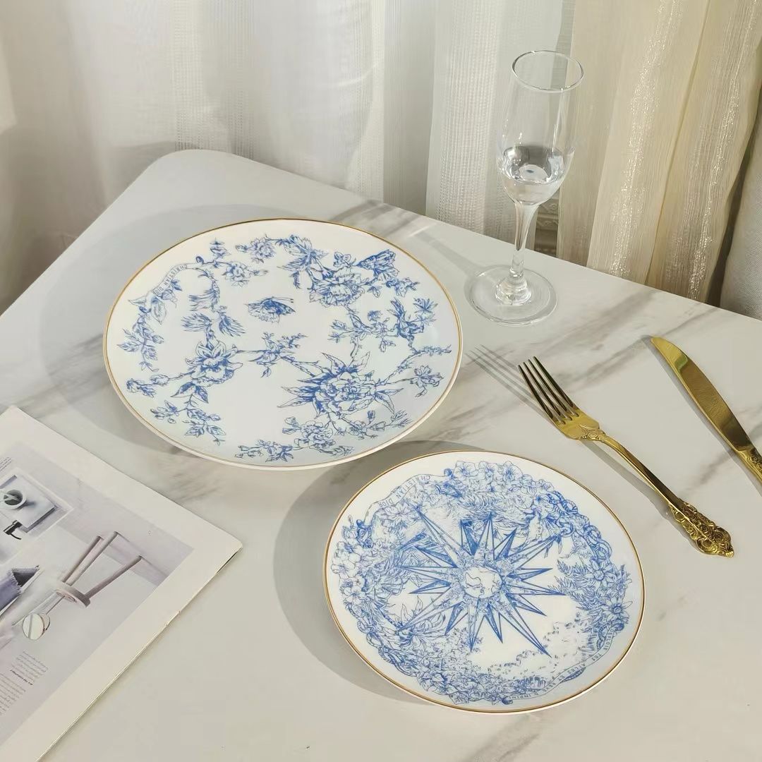 Dior plates set of two plates