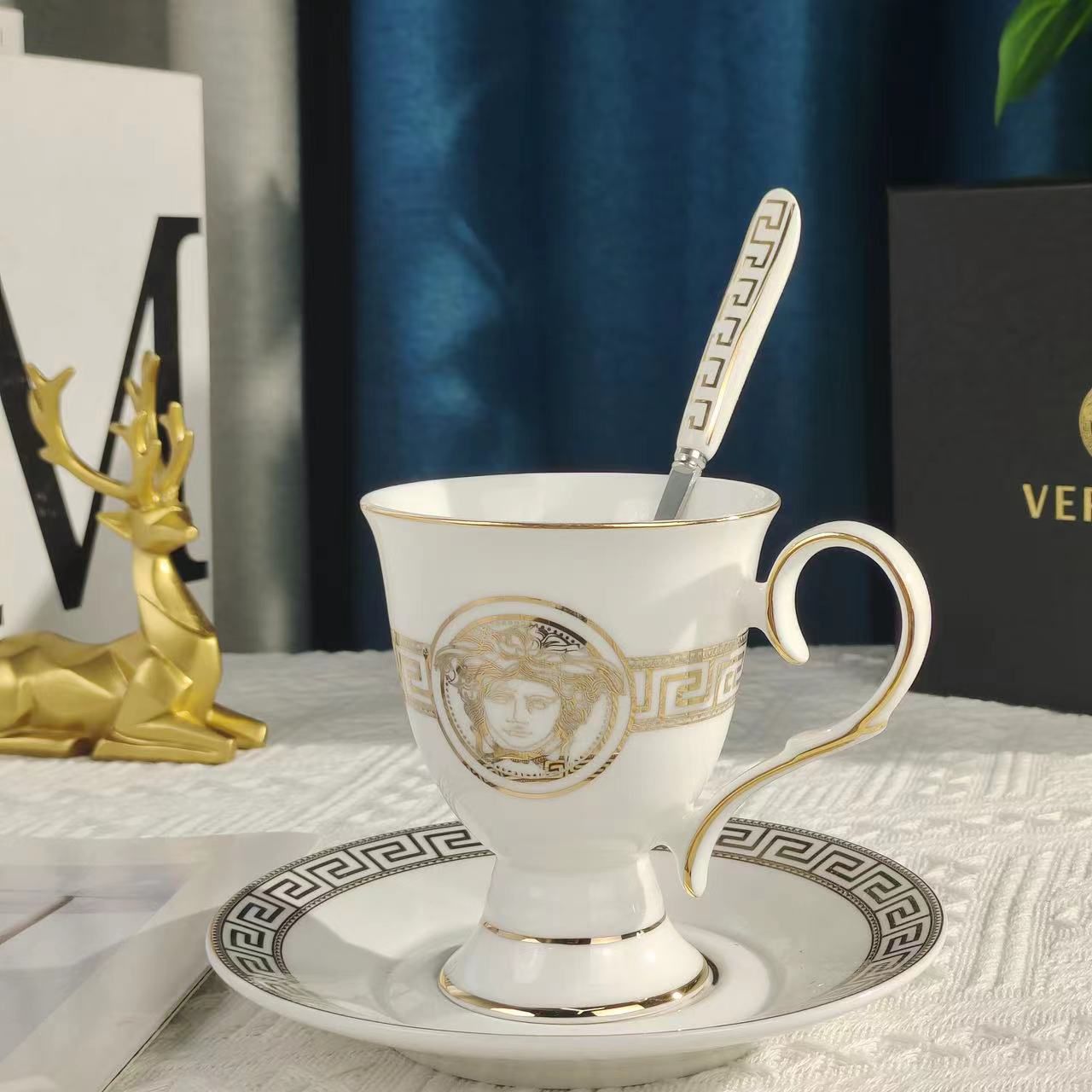 Cup with spoon from Hermes