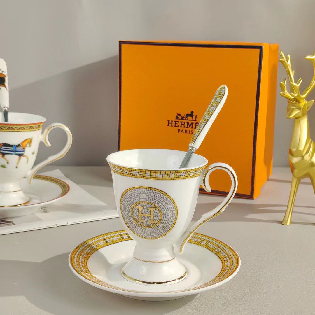 Cup with spoon from Hermes