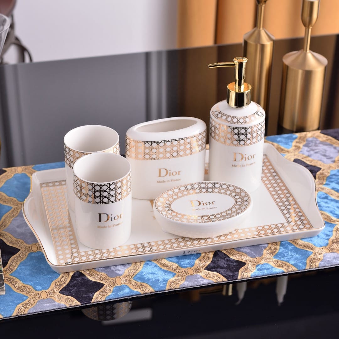 Dior Bathroom set of five pieces