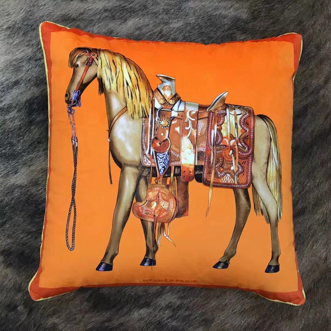 Velvet cushion from Hermes 