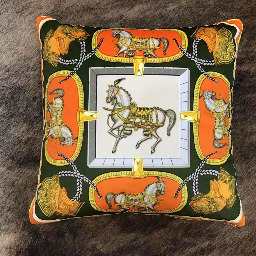 Velvet cushion from Hermes 