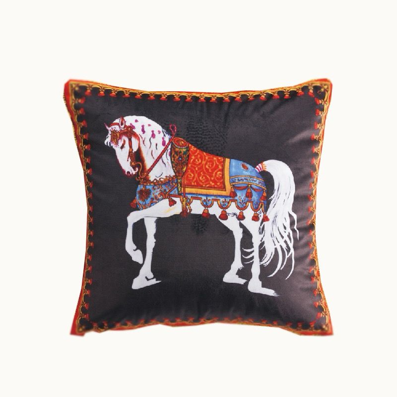 Velvet cushion from Hermes 