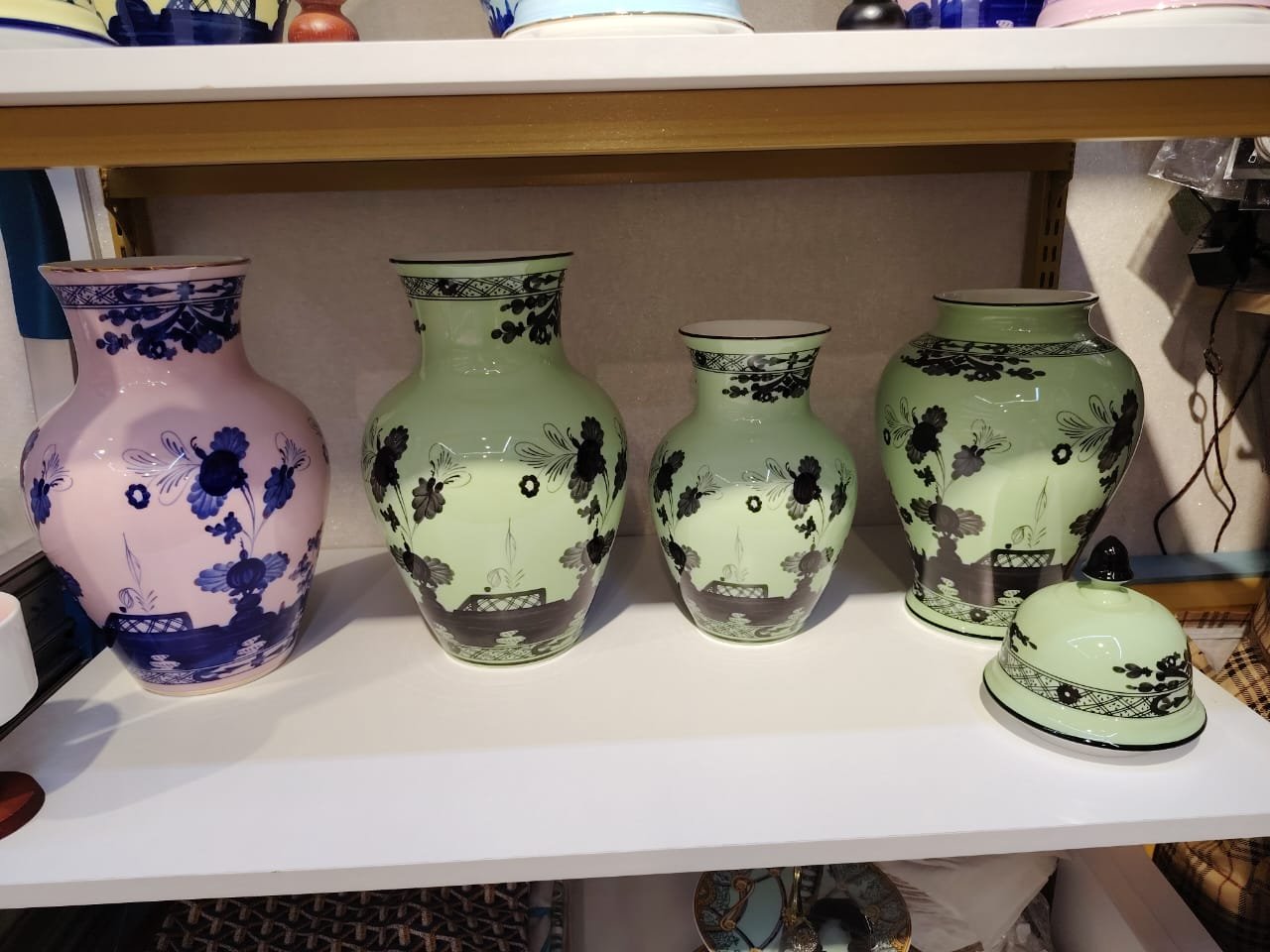 Ginori 1735 Single Large Vase from Porcelain