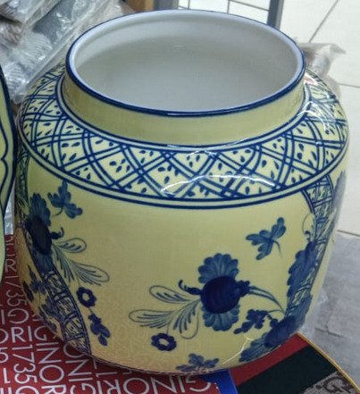 Ginori 1735 ginger jar, likely from a collection such as the "Oriente Italiano" line - Image 3 of 5