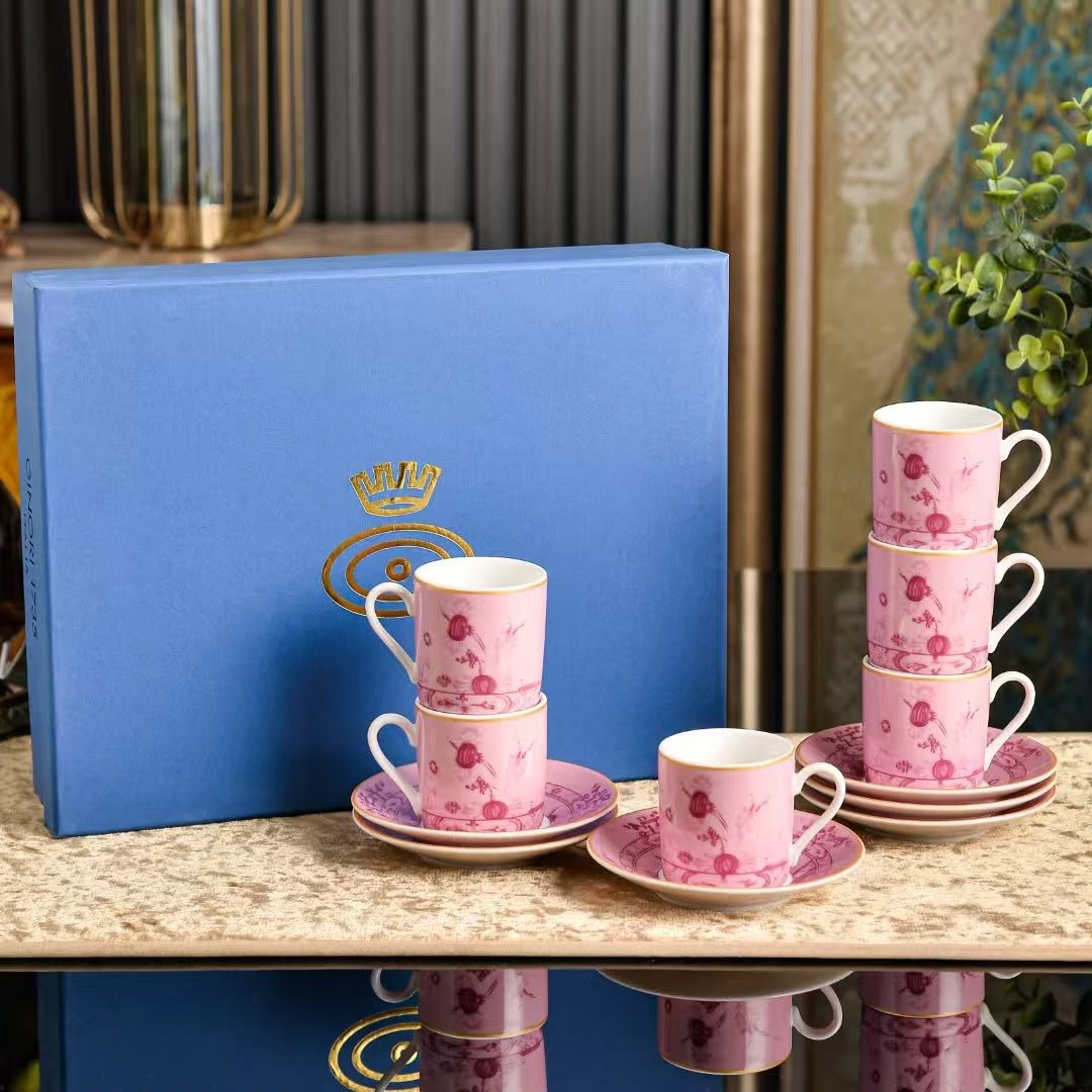 Ginori Turkish set of six cups