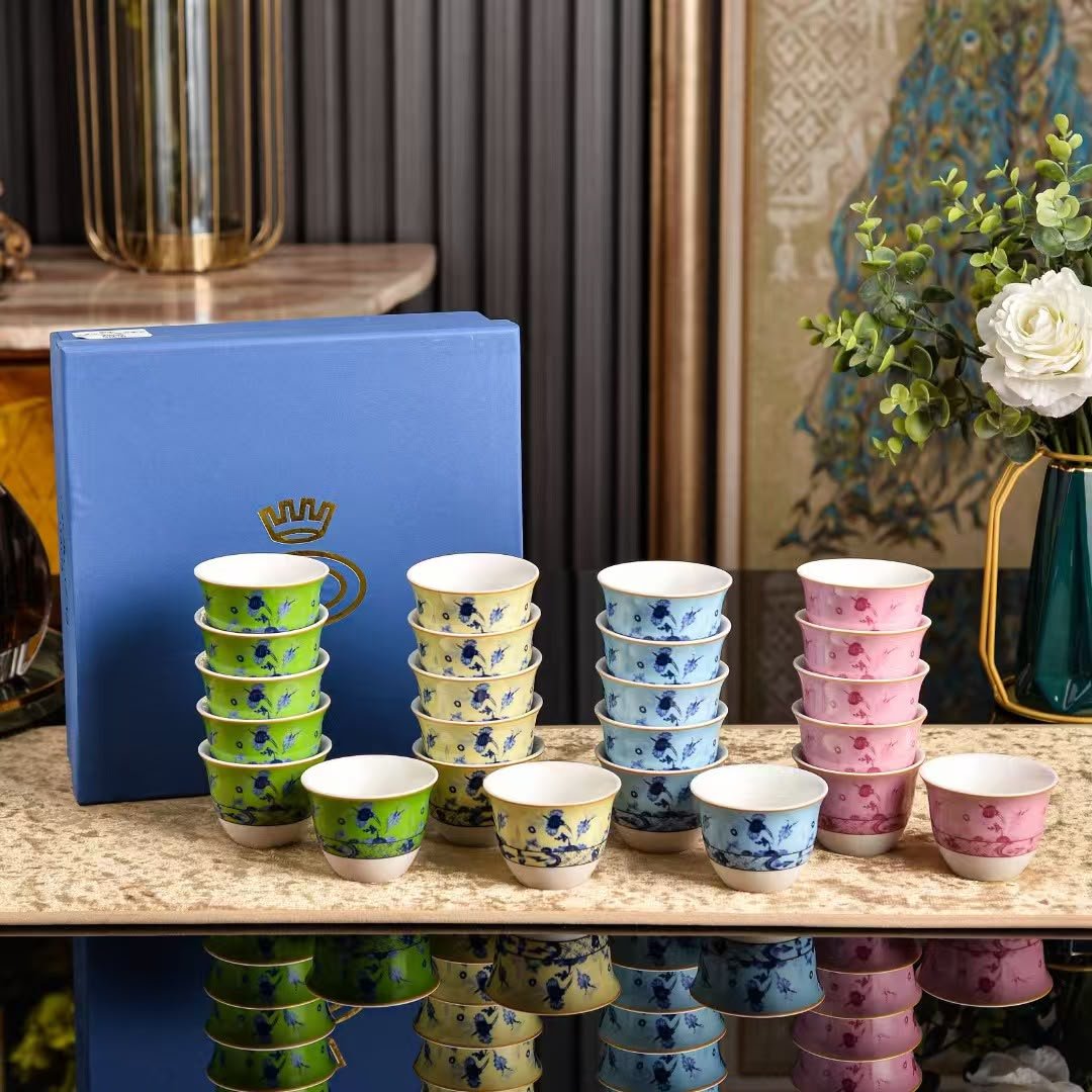 Ginori Arabic set of six cups