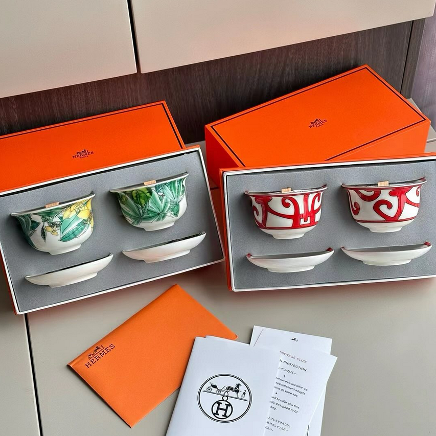 set of two candles - Hermes Candles | Aleppo Gift UAE