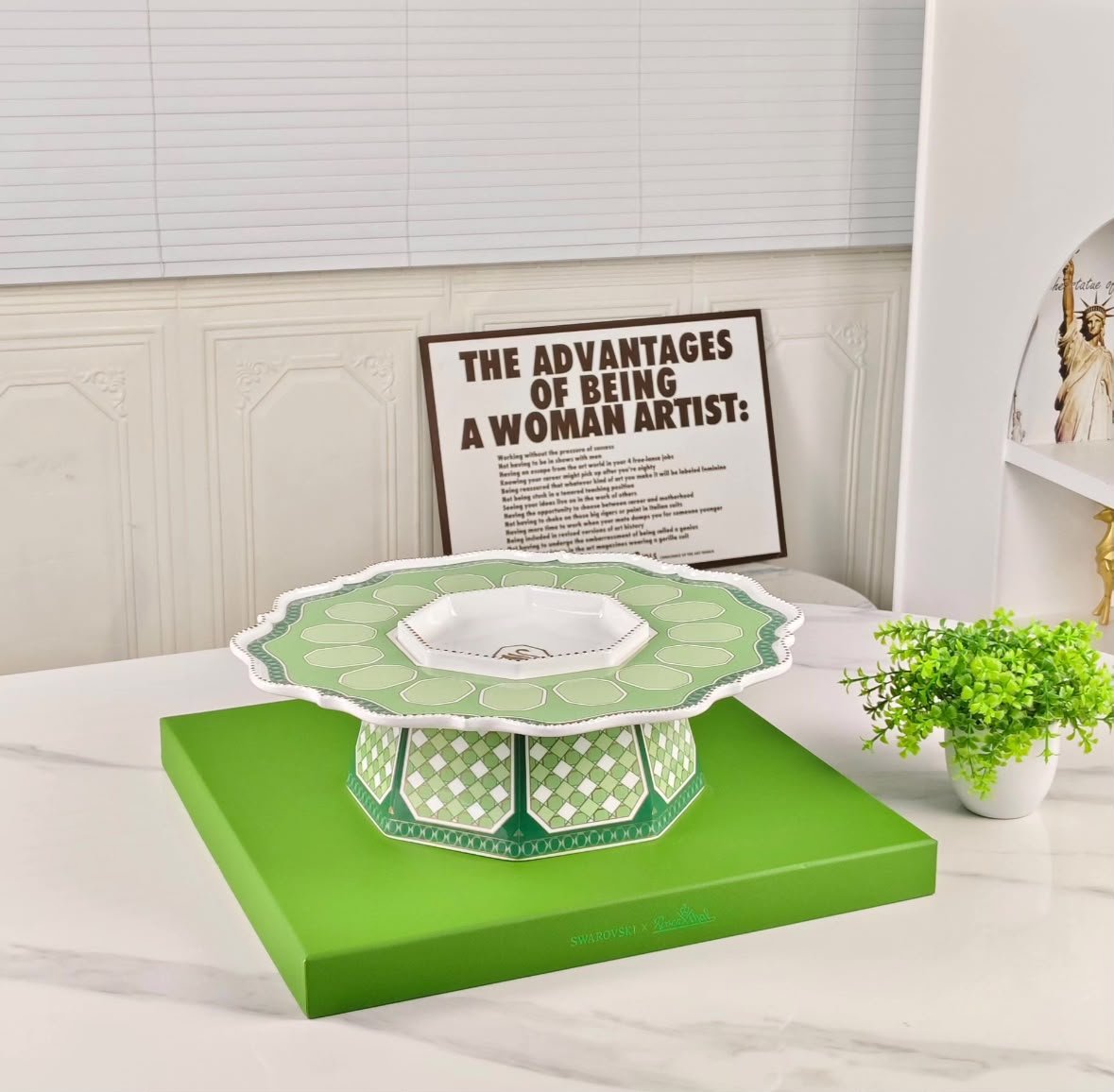Swarovski Signum cake stand or serving platter - Image 2 of 5