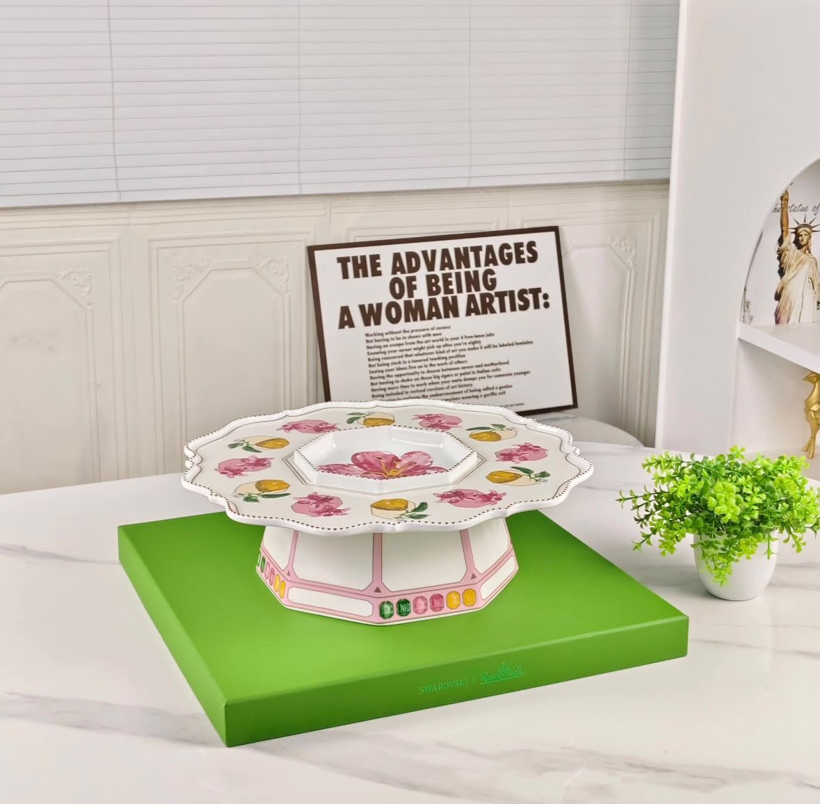 Swarovski Signum cake stand or serving platter - Image 5 of 5
